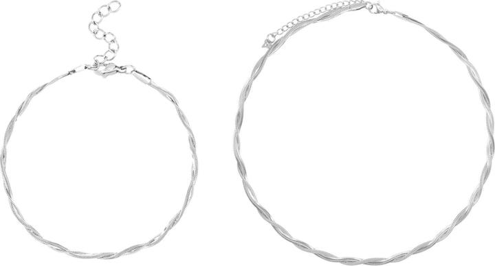 Actual product image Heideman Set Selma silver coloured (Stainless steel)