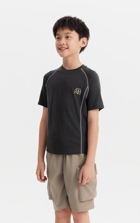 Immagine prodotto Quechua Wander-T-Shirt Kinder Merino - MH900 grau (14, 15, 16)