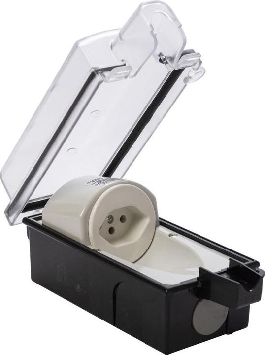 Image du produit Elbro Prise AP 1×T13 IP44 verrouillable