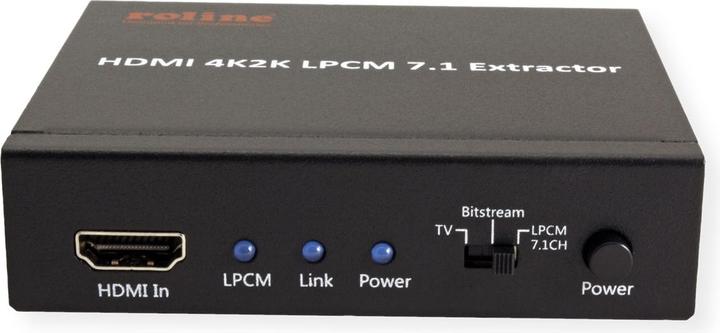 Actual product image Roline HDMI 4K2K Audio Extractor LPCM 7.1