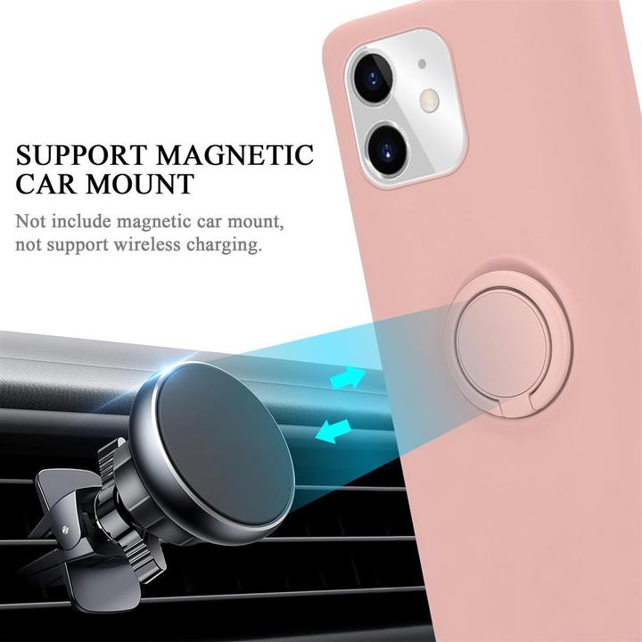 Produktbild Cadorabo TPU Liquid Ring Silicone Case Hülle (Apple iPhone 11)
