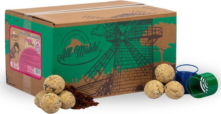 Lyra Pet Meisenknödel aus der ALB-MÜHLE ohne Netz Vollkorn & Früchte + 2 Spender (150 x)