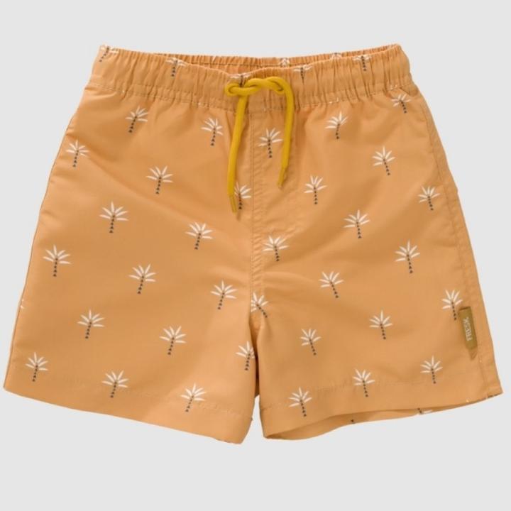 Actual product image Fresk UV swim shorts, Palmtree Ochre, 122-128 cm (122, 128, 125 C)