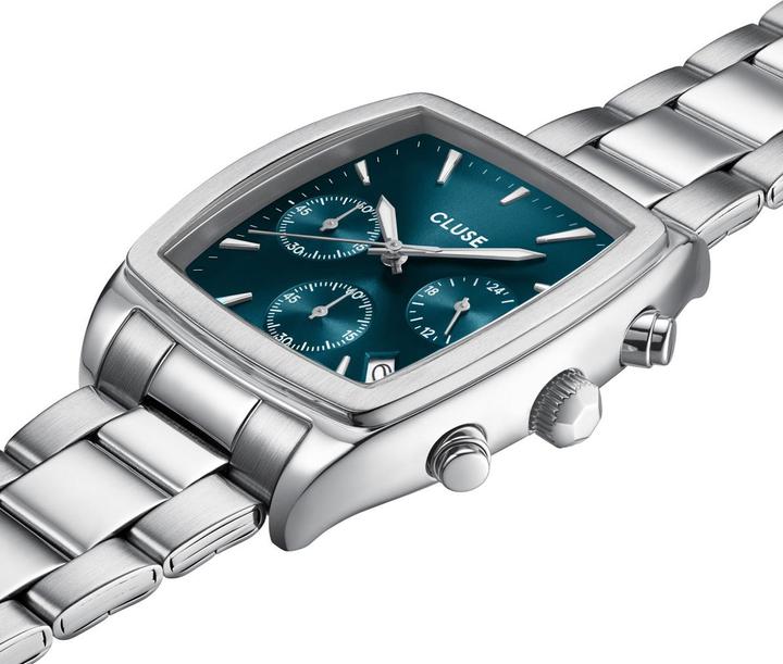 Produktbild Cluse Quartaut Chrono Silver (Chronograph, 35 mm)