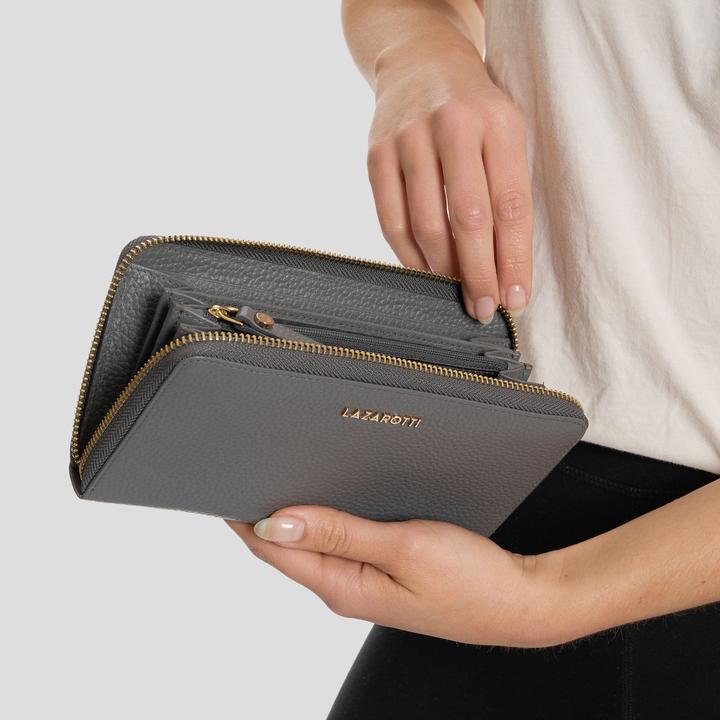 Image du produit Lazarotti Bologna Leather Porte-monnaie en cuir 19 cm