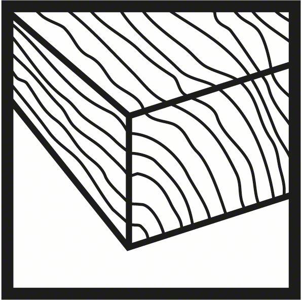 Produktbild Bosch Professional Zubehör PRO Wood HSS Installationsbohrer, 6 x 57 x 400 mm (5 mm)