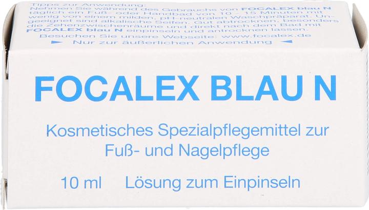 Produktbild L. Ensmann Focalex blau Antimykotische Spezial-Lösung (Fussbad, 10 ml)