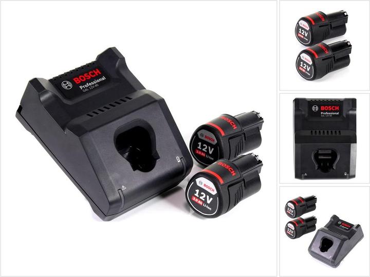 Bosch Professional Charger and battery (12 V)