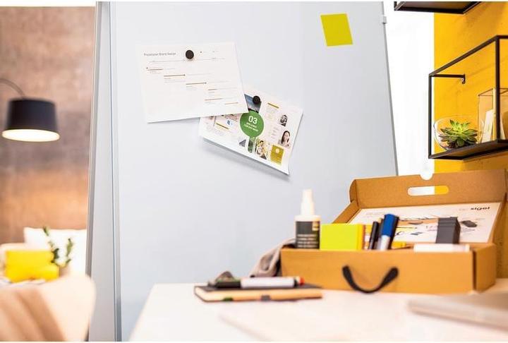 Actual product image Sigel Agile Pinboard Meet up (Bulletin board, 120 x 180 cm)