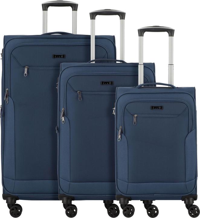 Image du produit D&N Travel Line 6804 Ensemble de valises à 4 roulettes 3pcs (196 l, XL (à partir de 115l))