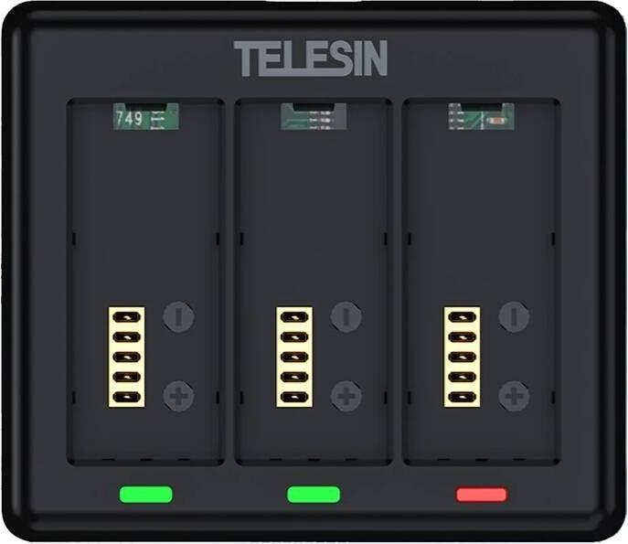 Image du produit Telesin Charger for 3 batteries for GoPro HERO 13 (S0-BCG-12-TGP)