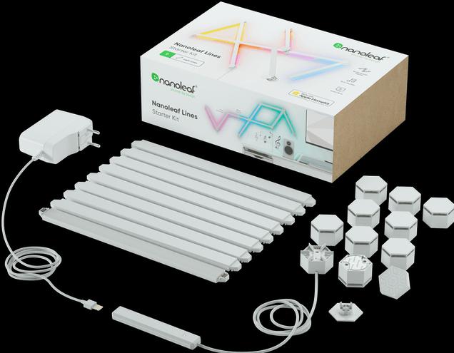 Image du produit Nanoleaf Lines (RGBW, 252 cm, Intérieur)