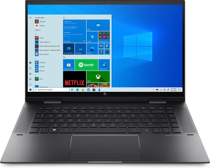 Produktbild HP Envy x360 (15.60", AMD Ryzen 5 5500U, 8 GB, 512 GB, DE)