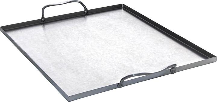 Immagine prodotto All'Grill Vassoio per grigliare in acciaio inox con 2 maniglie, 31 x 27 x 1 cm
