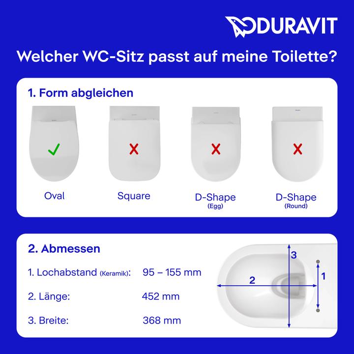 Produktbild Duravit Univavo WC-Sitz