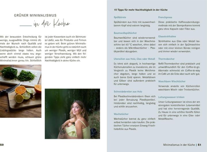 Actual product image Einfach leben, einfach kochen! (German, Lina Jachmann, Scarlett Werth, 2023)