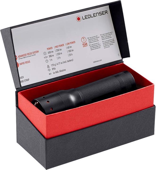 Actual product image Ledlenser P7 (13 cm, 450 lm)