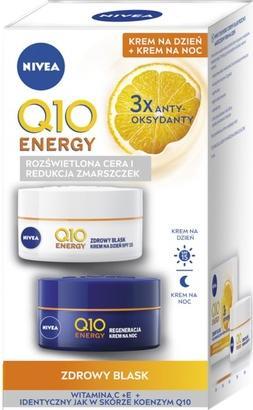 Actual product image NIVEA Q10 Energy Day Cream and Night Cream 50ml (50 ml, Day cream)