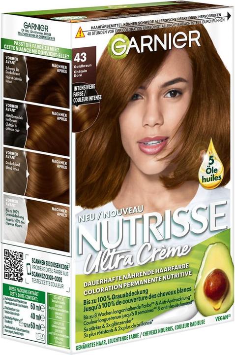 Produktbild Garnier Nutrisse Classic (43 Goldbraun)