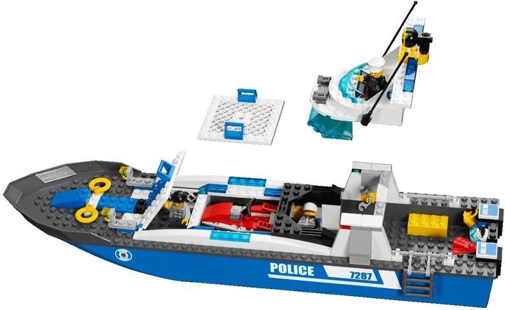 Actual product image LEGO City 7287 Polizeiboot-Spielset (7287, LEGO City)