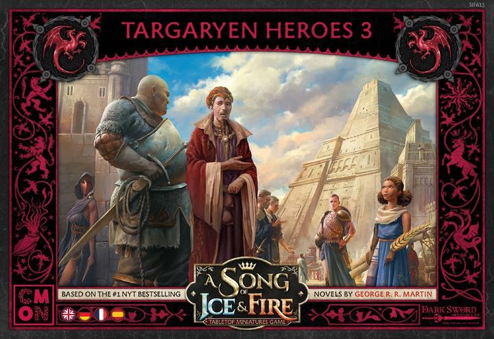 Actual product image Cmon A Song of Ice & Fire - Targaryen Heroes 3 (Heroes of House Targaryen 3), Miniatu (German)