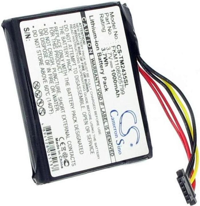 Immagine prodotto NoName Batteria per TomTom Go 2435 / Go 2535 / 4CS03 / 4CQ01 / 4CT50 / 4EN42 / 4EN52 / 4EV42 ecc.