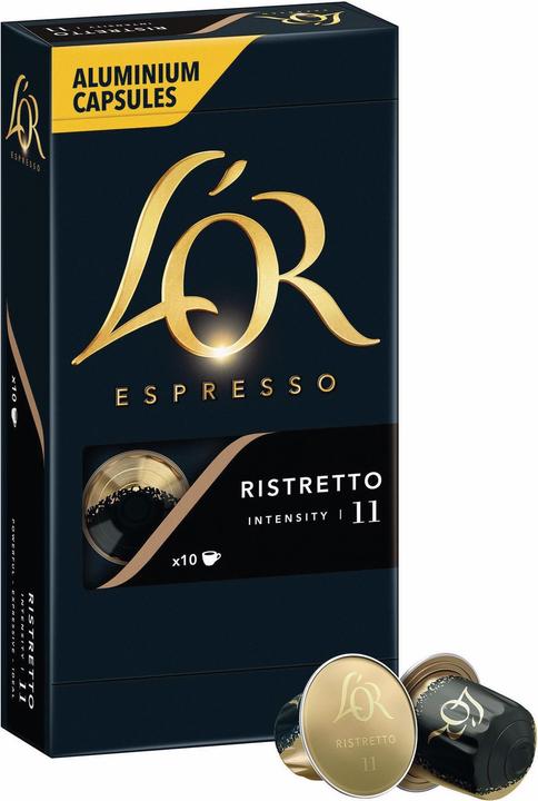 Actual product image L’OR Espresso Coffee capsules Espresso Ristretto 10 pieces (10 x Port.)