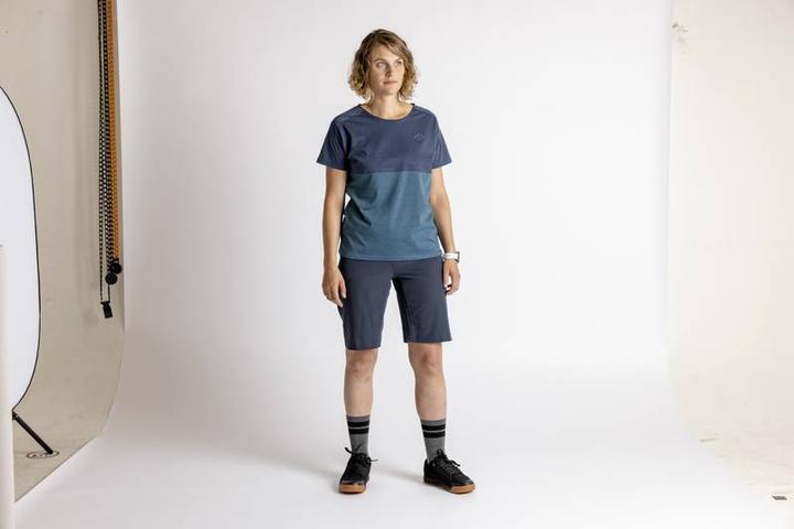 Produktbild iXS Damen FlowTech Tee Mountain storm-marine 40 (40)