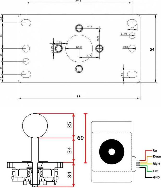 Image du produit Sanwa Joystick