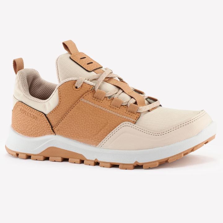 Quechua Chaussures de randonnée enfants taille 35-38 lacets bas randonnée - NH500 marron