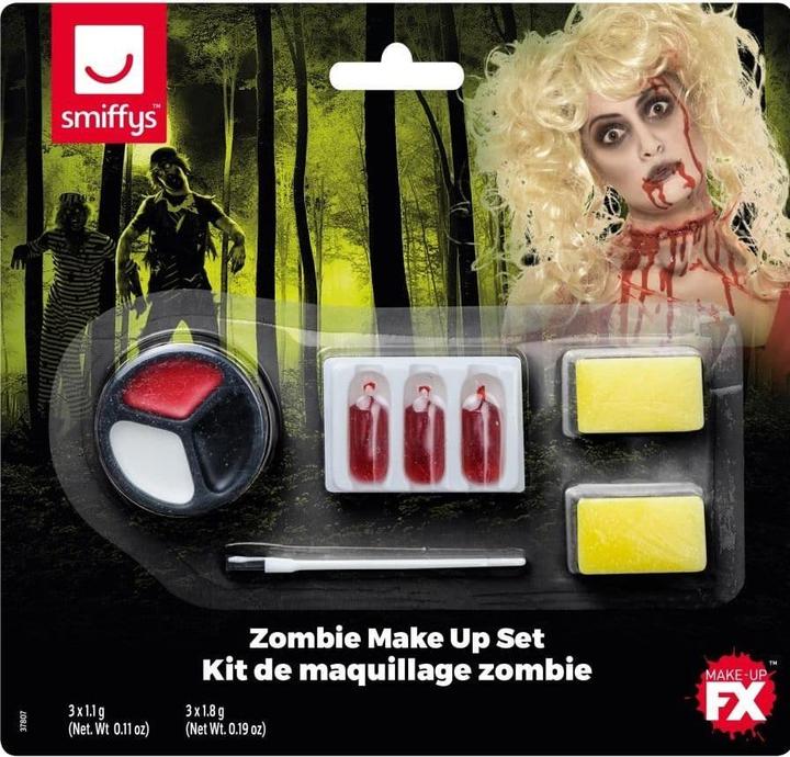 Image du produit Smiffys Set de maquillage pour zombie