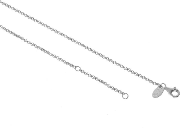 Produktbild Xen Erbskette 42-45 cm lang aus 925 Silber rhodiniert (925 Sterling Silber, 42 - 45 cm)