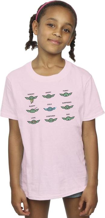 Produktbild Star Wars Mandalorian Grogu Mood TShirt Mädchen (116)