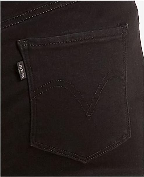 Image du produit Levis Classic Straight Jeans soft black (W30/L30)