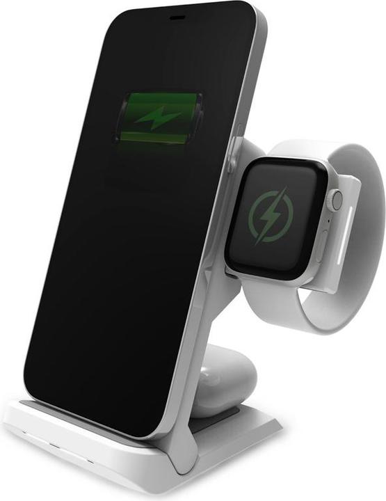 Immagine prodotto STM ChargeTree Go, da interno, USB, Ricarica senza fili, 1 m, Bianco (20 W)
