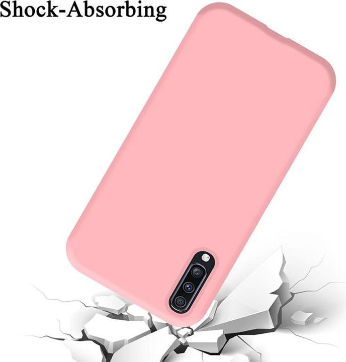 Immagine prodotto Cadorabo Copertura della cassa del silicone liquido TPU (Samsung Galaxy A70S, Samsung Galaxy A70)
