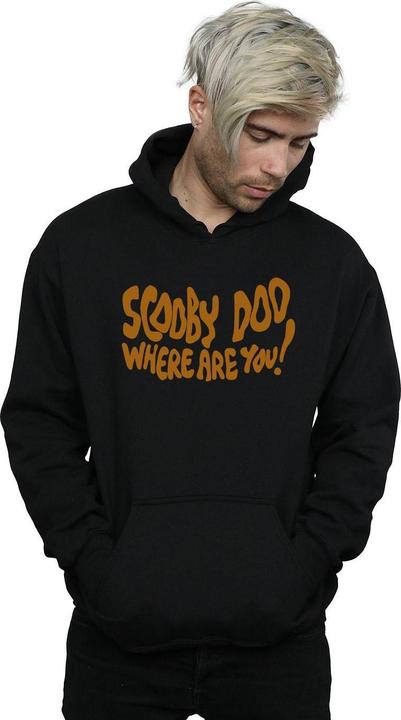 Actual product image Scooby Doo Mens Where Are You Spooky Hoodie (L)