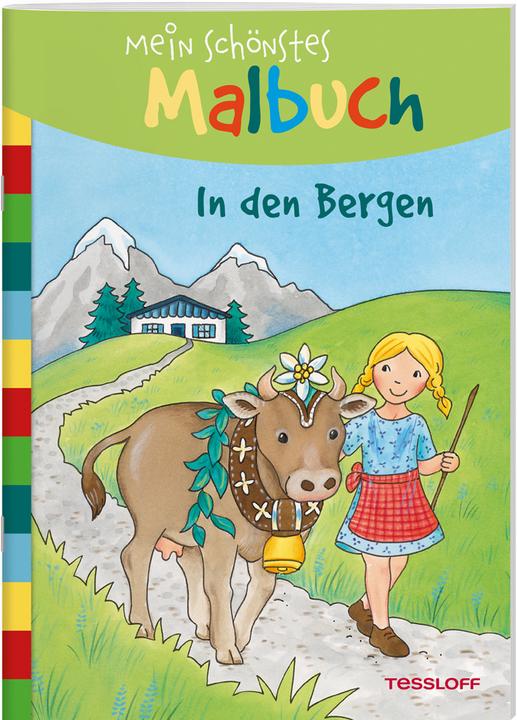 Actual product image Tessloff My most beautiful coloring book In the mountains