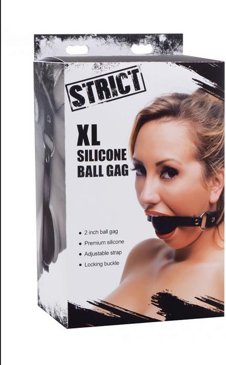 Actual product image XR Brands XL Silicone Ballgag