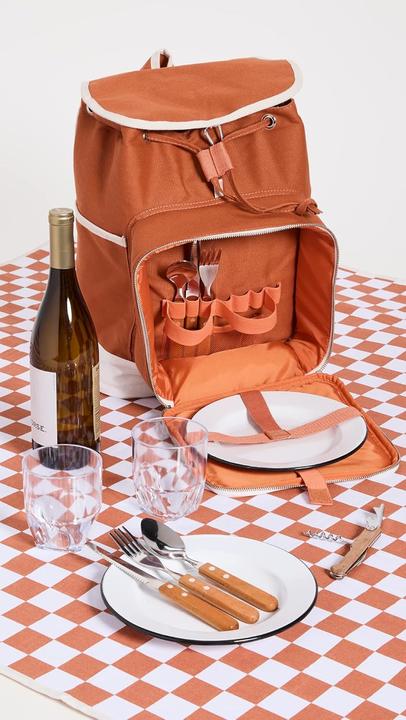 Actual product image Sunnylife Picnic backpack terracotta