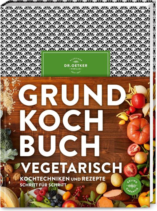 Produktbild Dr. Oetker Grundkochbuch Vegetarisch (Deutsch, 2020)