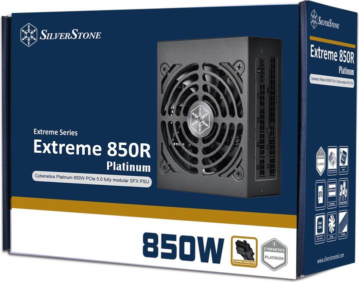 Image du produit Silverstone SilvStone SST-EX850R-PM 850W SFX 40 SST-EX850R-PM (850 W)