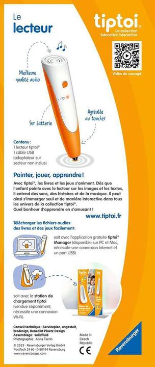 Produktbild tiptoi Lecteur interactif, f (Französisch)