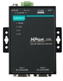 Image du produit Moxa NPort 5210A - serveur de périphérique - 2 ports (RJ45, RJ45 (1x))