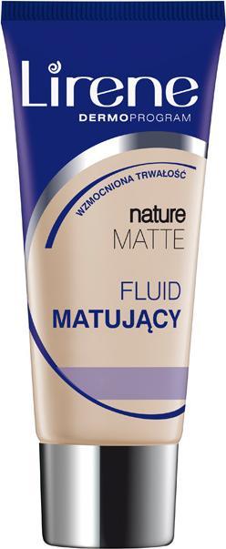 Immagine prodotto Lirene Nature Matte Fluido opacizzante per il viso 14 Caramello 30Ml (Caramel)