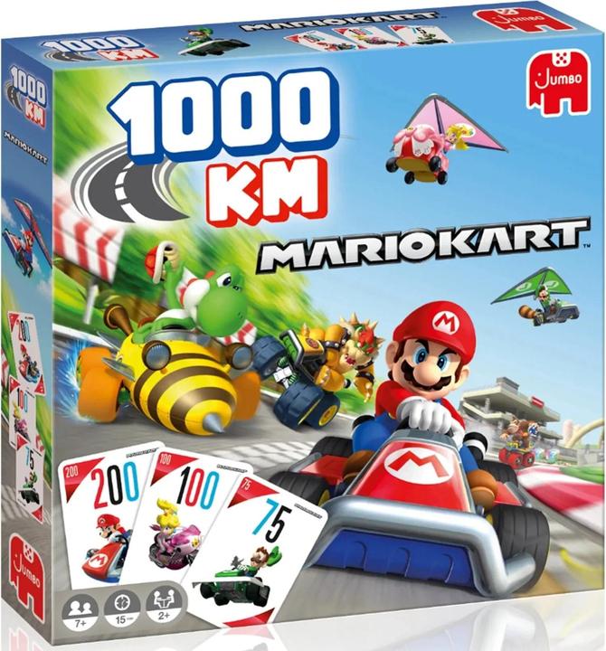 Actual product image Jumbo 1000 KM Mario Kart (German, Dutch, Spanish, Portuguese)
