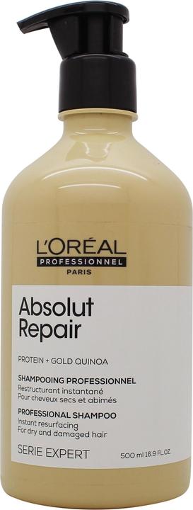 L'Oréal Paris Se Absolut Repair Gold Shampoo 500ml (500 ml, Flüssiges Shampoo)