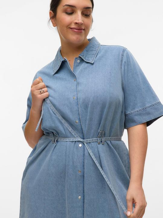 Produktbild Vero Moda VMCMELINDA Langes Kleid Jeanskleid (48)