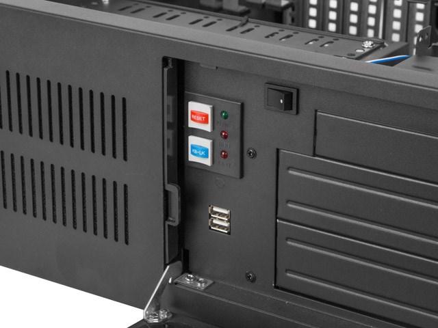 Image du produit Lanberg SC01-4504-10B Boîtier modulaire pour serveur Rack (4U)
