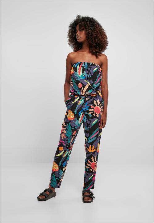 Actual product image Urban Classics Ladies Viscose Bandeau Jumpsuit (XL)